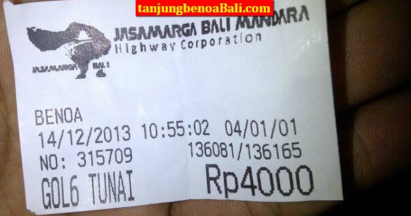 Tarif Tol Bali Mandara