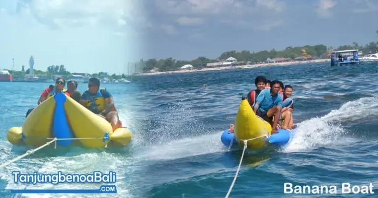 Naik Banana Boat di Tanjung Benoa Bali - Gambar 3